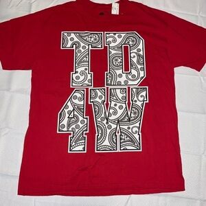NWT 2 Monkeys Graphic Tee, sz L
